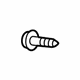 Audi N-909-314-01 Front Fender Liner Screw