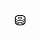 Audi 8H0-871-837-A Bracket Grommet