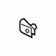 Audi N-907-710-03 Mount Bracket U-Nut