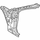 Audi 8W7-809-201 Hinge Pillar Reinforcement Audi 8W7-809-201 Hinge Pillar Reinforcement