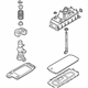 Audi 1K0-711-050-A Gear Shift Assembly Audi 1K0-711-050-A Gear Shift Assembly