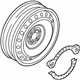 Audi 5N0-601-027-F-03C Wheel, Spare Audi 5N0-601-027-F-03C Wheel, Spare