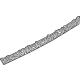 Audi 8Y0-807-823-A-T94 Filler Trim Audi 8Y0-807-823-A-T94 Filler Trim
