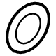 Audi 01M-323-255 Axle Assembly O-Ring Audi 01M-323-255 Axle Assembly O-Ring