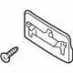Audi 8E0-807-285-B-3FZ License Bracket Audi 8E0-807-285-B-3FZ License Bracket