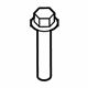 Audi N-107-069-01 Trans Mount Bracket Bolt Audi N-107-069-01 Trans Mount Bracket Bolt