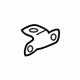Audi 420-821-459 Retaining Bracket