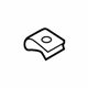 Audi 8D0-805-960 Retaining Bracket U-Nut Audi 8D0-805-960 Retaining Bracket U-Nut