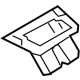 Audi 89E-827-520 Lock Cover Audi 89E-827-520 Lock Cover