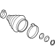 Audi V04-017-001-BL Outer CV Joint Boot Audi V04-017-001-BL Outer CV Joint Boot