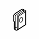 Audi N-906-584-02 Retaining Bracket U-Nut Audi N-906-584-02 Retaining Bracket U-Nut