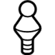 Audi 4N0-103-164-A Engine Cover Ball Stud Audi 4N0-103-164-A Engine Cover Ball Stud