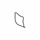 Audi 4K9-885-775-B Seat Back Pad Audi 4K9-885-775-B Seat Back Pad