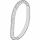 Audi 8D9-945-191 Tail Lamp Assembly Gasket Audi 8D9-945-191 Tail Lamp Assembly Gasket