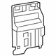 Audi 4M0-907-286 Module Bracket Audi 4M0-907-286 Module Bracket