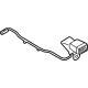 Audi 9J1-857-740-B Center Buckle Audi 9J1-857-740-B Center Buckle