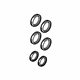 Audi 4M0-615-507-A Caliper Seal Kit Audi 4M0-615-507-A Caliper Seal Kit