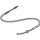 Audi 8R0-837-085-C Lock Cable