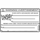 Audi 1C0-010-332 Air Bag Label Audi 1C0-010-332 Air Bag Label