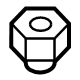 Audi WHT-005-538 Lower Ball Joint Lock Nut Audi WHT-005-538 Lower Ball Joint Lock Nut