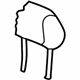 Audi 8N7-881-903 Headrest Pad