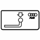 Audi 8K0-010-562 Info Label Audi 8K0-010-562 Info Label
