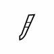 Audi 4G8-807-863 Side Retainer Audi 4G8-807-863 Side Retainer
