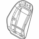 Audi 80A-881-969-AB-GXH Seat Back Panel Audi 80A-881-969-AB-GXH Seat Back Panel