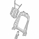 Audi 80A-881-045-AA Seat Back Frame Audi 80A-881-045-AA Seat Back Frame
