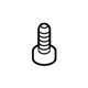 Audi N-038-549-1 Rocker Molding Rivet Audi N-038-549-1 Rocker Molding Rivet