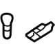 Audi 80F-877-318 Air Deflector Repair Kit Audi 80F-877-318 Air Deflector Repair Kit