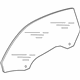 Audi 8S7-845-201 Door Glass