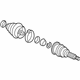 Audi 1J0-498-099-A Outer Joint Assembly Audi 1J0-498-099-A Outer Joint Assembly