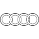 Audi 4M0-853-742-2ZZ Emblem Audi 4M0-853-742-2ZZ Emblem