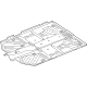 Audi 1EA-803-205-E Floor Pan Audi 1EA-803-205-E Floor Pan