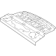Audi 9J1-813-503-AY Shelf Audi 9J1-813-503-AY Shelf
