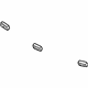 Audi 8D0-845-237 Lift Gate Glass Spacer Audi 8D0-845-237 Lift Gate Glass Spacer