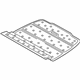 Audi 8N8-863-463-B-21K Floor Cover