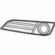 Audi 4H0-807-679-F-3FZ Lower Grille
