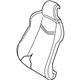 Audi 8S0-881-775-B Seat Back Pad