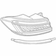 Audi 4N0-945-091-C Lamp Assembly Audi 4N0-945-091-C Lamp Assembly