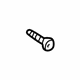 Audi N-908-074-02 Windshield Pillar Trim Bolt Audi N-908-074-02 Windshield Pillar Trim Bolt