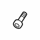 Audi N-989-244-02 Seat Belt Assembly Lower Bolt Audi N-989-244-02 Seat Belt Assembly Lower Bolt