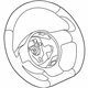 Audi 8J0-419-091-C-1KT Steering Wheel Audi 8J0-419-091-C-1KT Steering Wheel