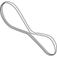 Audi 0P2-260-849 Serpentine Belt Audi 0P2-260-849 Serpentine Belt