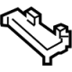Audi 4KE-809-025 Outer Hinge Pillar Insulator