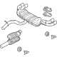 Audi 8Y5-253-181 Muffler & Pipe Audi 8Y5-253-181 Muffler & Pipe