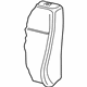 Audi 4G0-881-775 Seat Back Pad Audi 4G0-881-775 Seat Back Pad