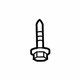 Audi N-100-155-07 Trans Mount Bracket Mount Bolt