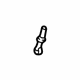 Audi 4A0-837-171 Control Cable Clip